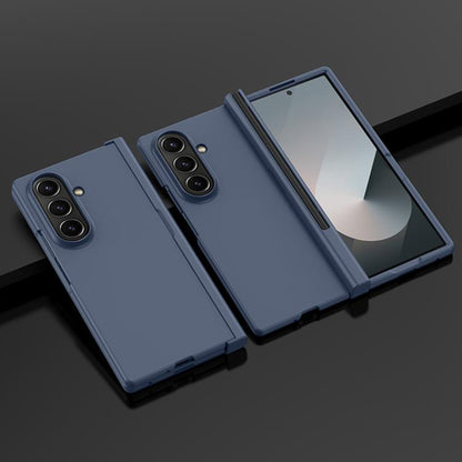 Integrated Pen Slot Hinge Folding Phone Case with Stylus, For Galaxy Z Fold8 Ultra 5G