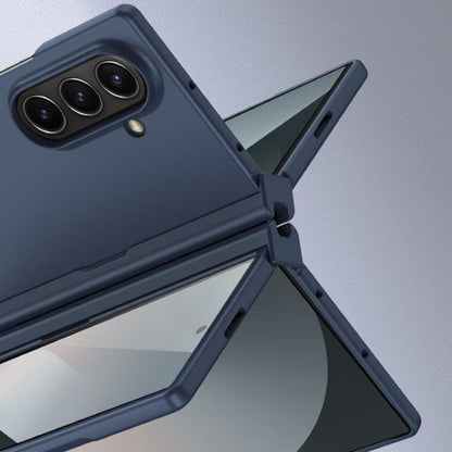 Integrated Pen Slot Hinge Folding Phone Case with Stylus, For Galaxy Z Fold8 Ultra 5G