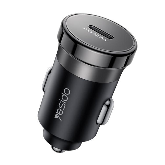 Yesido Y74 PD30W Single USB-C / Type-C Mini Car Charger, Y74