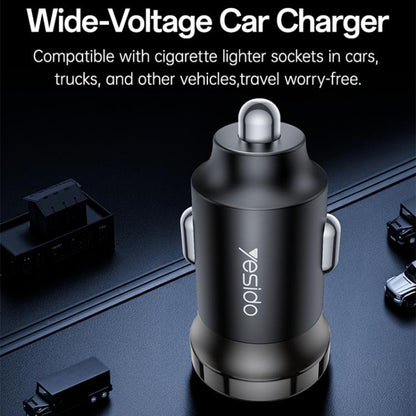 Yesido Y74 PD30W Single USB-C / Type-C Mini Car Charger, Y74