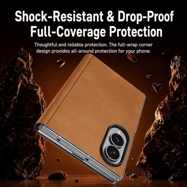 Sheepskin Suede Texture Kickstand Protective Phone Case, For Galaxy Z Fold8 5G