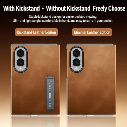 Sheepskin Suede Texture Ultra-slim Protective Phone Case, For Galaxy Z Fold8 5G