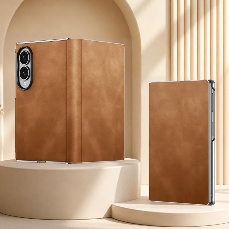 Sheepskin Suede Texture Ultra-slim Protective Phone Case, For Galaxy Z Fold8 5G