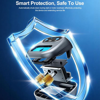 SUNSHINE S4 Adjustable Speed Automatic Soldering Iron Tip Cleaner, Plug: US Plug, US Plug