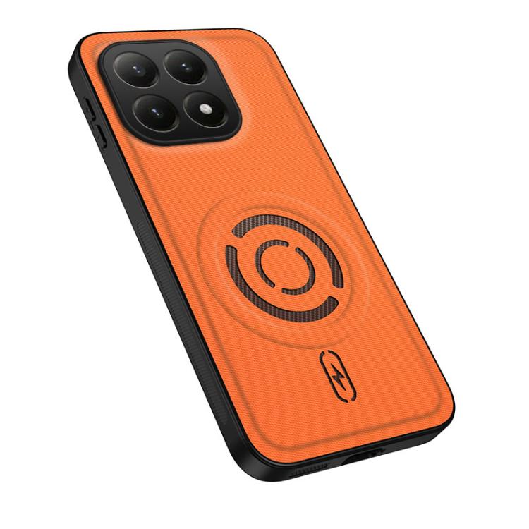 WANLONFENG Tech Fabric Texture Magnetic PC Hybrid TPU Phone Case, For Xiaomi 17T Pro 5G, For Xiaomi 17T 5G, For Xiaomi Poco X8 Pro Max/Redmi Turbo5 Max, For Xiaomi Poco X8 Pro / Redmi Turbo 5, For Xiaomi 17 Ultra 5G                                     ...