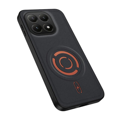 WANLONFENG Tech Fabric Texture Magnetic PC Hybrid TPU Phone Case, For Xiaomi 17T Pro 5G, For Xiaomi 17T 5G, For Xiaomi Poco X8 Pro Max/Redmi Turbo5 Max, For Xiaomi Poco X8 Pro / Redmi Turbo 5, For Xiaomi 17 Ultra 5G                                     ...