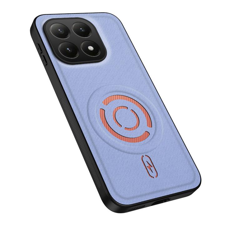 WANLONFENG Tech Fabric Texture Magnetic PC Hybrid TPU Phone Case, For Xiaomi 17T Pro 5G, For Xiaomi 17T 5G, For Xiaomi Poco X8 Pro Max/Redmi Turbo5 Max, For Xiaomi Poco X8 Pro / Redmi Turbo 5, For Xiaomi 17 Ultra 5G                                     ...
