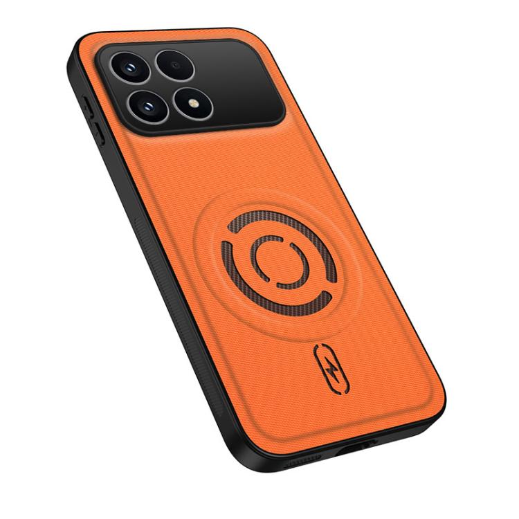 WANLONFENG Tech Fabric Texture Magnetic PC Hybrid TPU Phone Case, For Xiaomi 17T Pro 5G, For Xiaomi 17T 5G, For Xiaomi Poco X8 Pro Max/Redmi Turbo5 Max, For Xiaomi Poco X8 Pro / Redmi Turbo 5, For Xiaomi 17 Ultra 5G                                     ...