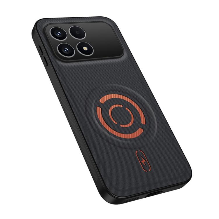 WANLONFENG Tech Fabric Texture Magnetic PC Hybrid TPU Phone Case, For Xiaomi 17T Pro 5G, For Xiaomi 17T 5G, For Xiaomi Poco X8 Pro Max/Redmi Turbo5 Max, For Xiaomi Poco X8 Pro / Redmi Turbo 5, For Xiaomi 17 Ultra 5G                                     ...