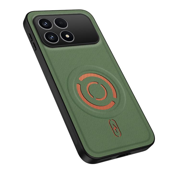 WANLONFENG Tech Fabric Texture Magnetic PC Hybrid TPU Phone Case, For Xiaomi 17T Pro 5G, For Xiaomi 17T 5G, For Xiaomi Poco X8 Pro Max/Redmi Turbo5 Max, For Xiaomi Poco X8 Pro / Redmi Turbo 5, For Xiaomi 17 Ultra 5G                                     ...