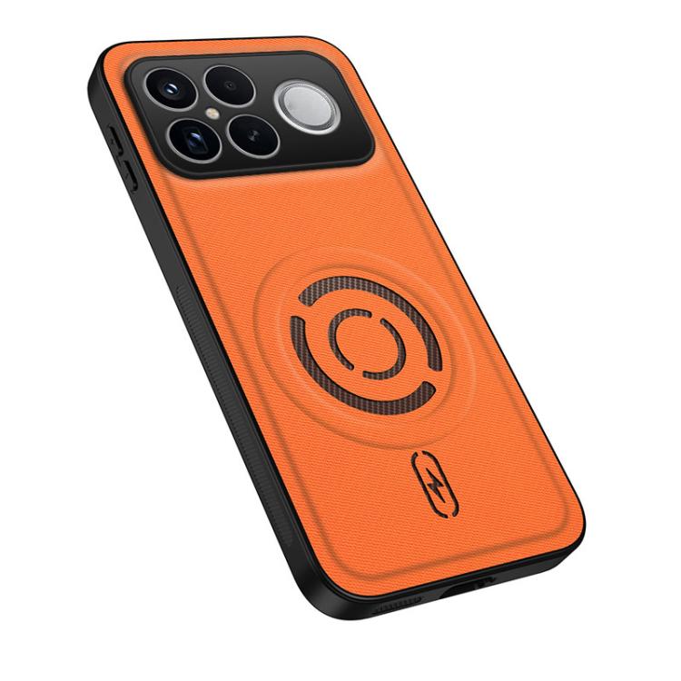 WANLONFENG Tech Fabric Texture Magnetic PC Hybrid TPU Phone Case, For Xiaomi 17T Pro 5G, For Xiaomi 17T 5G, For Xiaomi Poco X8 Pro Max/Redmi Turbo5 Max, For Xiaomi Poco X8 Pro / Redmi Turbo 5, For Xiaomi 17 Ultra 5G                                     ...