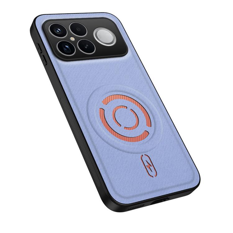 WANLONFENG Tech Fabric Texture Magnetic PC Hybrid TPU Phone Case, For Xiaomi 17T Pro 5G, For Xiaomi 17T 5G, For Xiaomi Poco X8 Pro Max/Redmi Turbo5 Max, For Xiaomi Poco X8 Pro / Redmi Turbo 5, For Xiaomi 17 Ultra 5G                                     ...