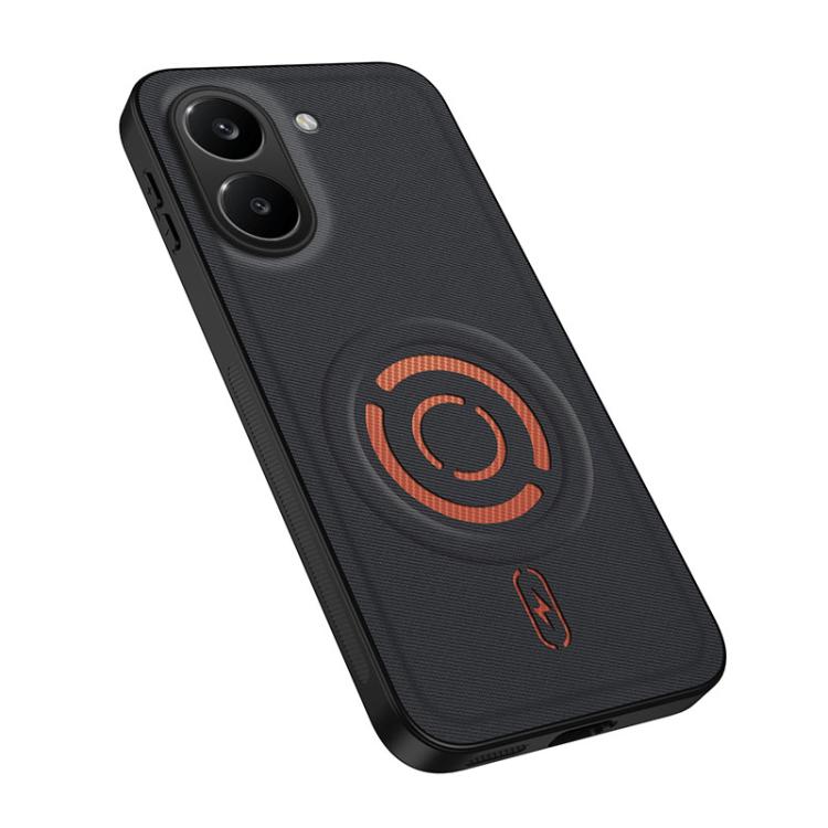 WANLONFENG Tech Fabric Texture Magnetic PC Hybrid TPU Phone Case, For Xiaomi 17T Pro 5G, For Xiaomi 17T 5G, For Xiaomi Poco X8 Pro Max/Redmi Turbo5 Max, For Xiaomi Poco X8 Pro / Redmi Turbo 5, For Xiaomi 17 Ultra 5G                                     ...