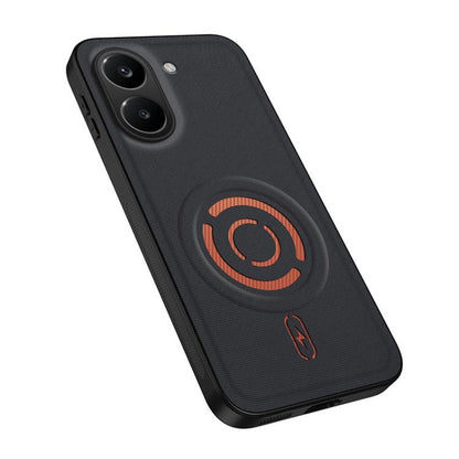 WANLONFENG Tech Fabric Texture Magnetic PC Hybrid TPU Phone Case, For Xiaomi 17T Pro 5G, For Xiaomi 17T 5G, For Xiaomi Poco X8 Pro Max/Redmi Turbo5 Max, For Xiaomi Poco X8 Pro / Redmi Turbo 5, For Xiaomi 17 Ultra 5G                                     ...