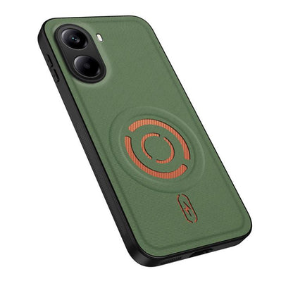 WANLONFENG Tech Fabric Texture Magnetic PC Hybrid TPU Phone Case, For Redmi A7 Pro 4G 171mm, For Redmi Note 15 Pro+ 5G Global 163.3mm, For Redmi Note 15 Pro 5G Global 163.6mm, For Redmi Note 15 5G Global 164mm, For Redmi 15C 5G / 4G Global 171mm       ...