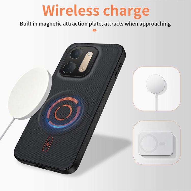 WANLONFENG Tech Fabric Texture Magnetic PC Hybrid TPU Phone Case, For Redmi 17C 5G, For Redmi Note 17 Pro Max / 17 Pro+ 5G, For Redmi A7 Pro 4G 171mm, For Redmi Note 15 Pro+ 5G Global 163.3mm, For Redmi Note 15 Pro 5G Global 163.6mm                    ...