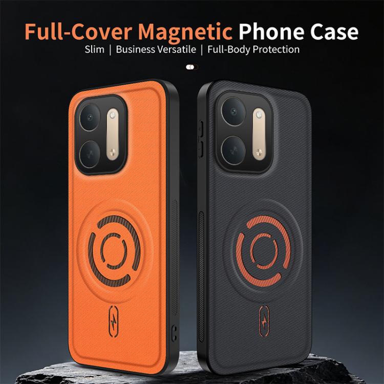 WANLONFENG Tech Fabric Texture Magnetic PC Hybrid TPU Phone Case, For Redmi 17C 5G, For Redmi Note 17 Pro Max / 17 Pro+ 5G, For Redmi A7 Pro 4G 171mm, For Redmi Note 15 Pro+ 5G Global 163.3mm, For Redmi Note 15 Pro 5G Global 163.6mm                    ...