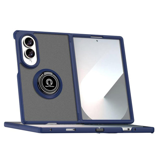 Q Shadow 1 Series TPU + PC Phone Case with Ring, For Galaxy Z Fold8 5G