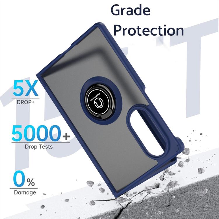 Q Shadow 1 Series TPU + PC Phone Case with Ring, For Galaxy Z Fold8 5G