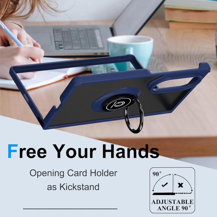 Q Shadow 1 Series TPU + PC Phone Case with Ring, For Galaxy Z Fold8 5G