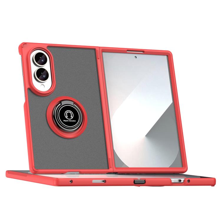 Q Shadow 1 Series TPU + PC Phone Case with Ring, For Galaxy Z Fold8 5G