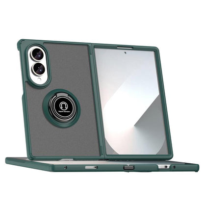 Q Shadow 1 Series TPU + PC Phone Case with Ring, For Galaxy Z Fold8 5G