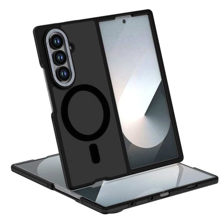 Dual Color Skin Feel Magnetic Phone Case, For Galaxy Z Fold8 Ultra 5G