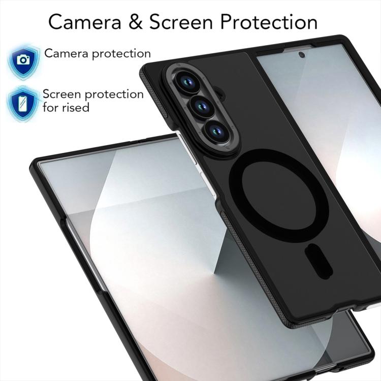 Dual Color Skin Feel Magnetic Phone Case, For Galaxy Z Fold8 Ultra 5G