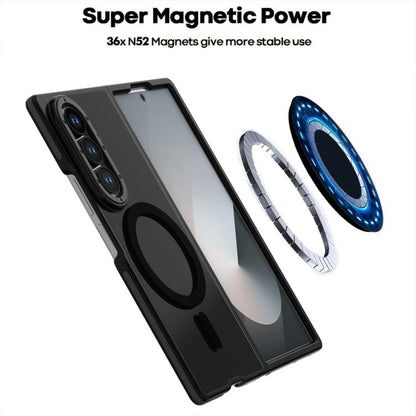 Dual Color Skin Feel Magnetic Phone Case, For Galaxy Z Fold8 Ultra 5G
