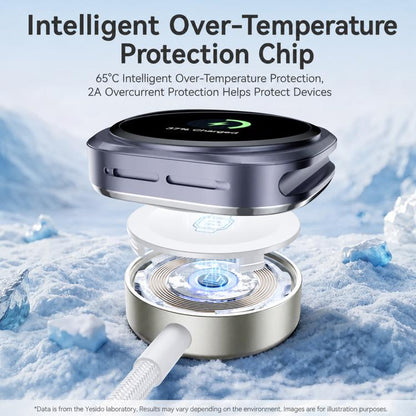 Yesido DS42 Dual-Mode Magnetic Wireless Watch Charger