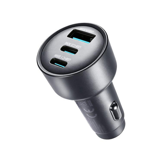 JOYROOM JR-CCN19 65W 3-in-1 Type-C x 2, USB-A Car Charger