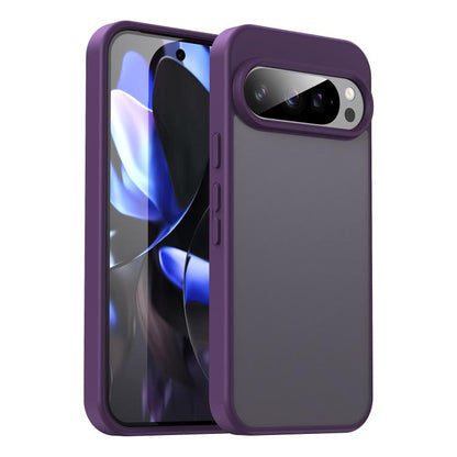 Fanying Series PC Hybrid TPU Translucent Frosted Phone Case, For Google Pixel 10 Pro, For Google Pixel 10, For Google Pixel 9 Pro XL, For Google Pixel 9 Pro, For Google Pixel 9