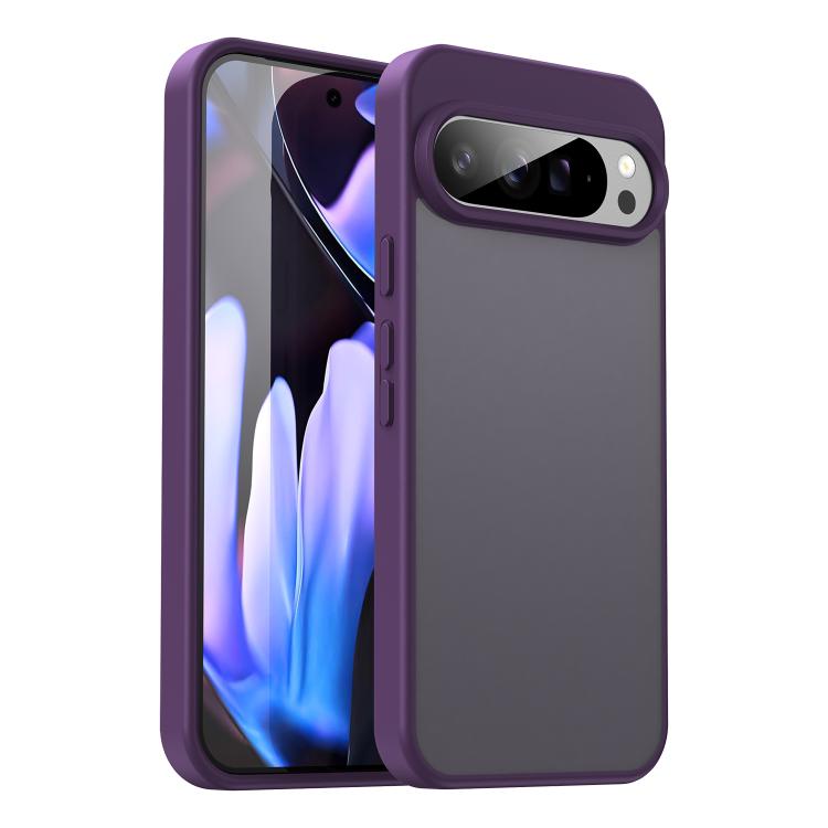 Fanying Series PC Hybrid TPU Translucent Frosted Phone Case, For Google Pixel 10 Pro, For Google Pixel 10, For Google Pixel 9 Pro XL, For Google Pixel 9 Pro, For Google Pixel 9