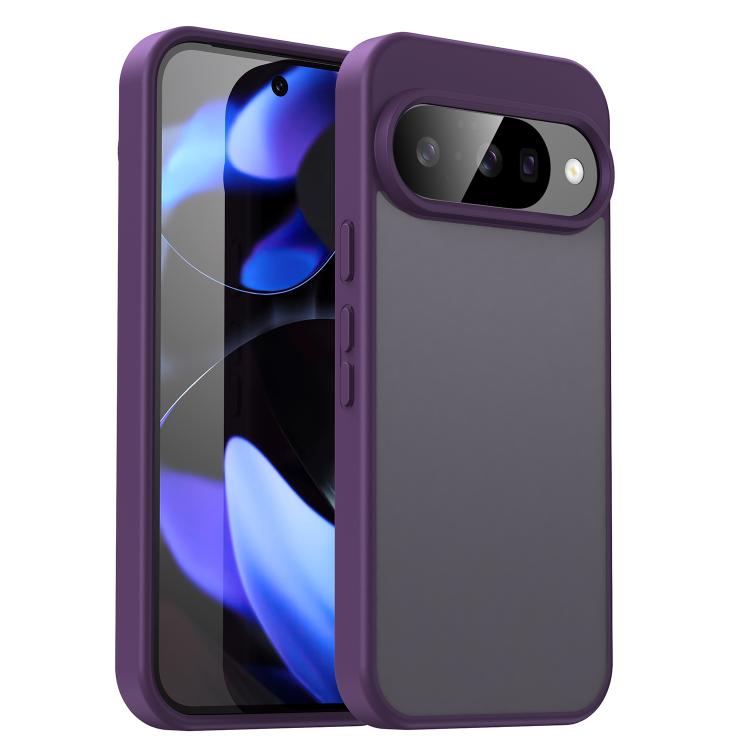 Fanying Series PC Hybrid TPU Translucent Frosted Phone Case, For Google Pixel 10 Pro, For Google Pixel 10, For Google Pixel 9 Pro XL, For Google Pixel 9 Pro, For Google Pixel 9