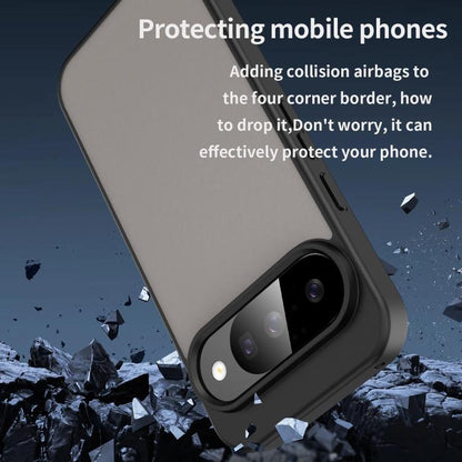 Fanying Series PC Hybrid TPU Translucent Frosted Phone Case, For Google Pixel 10 Pro, For Google Pixel 10, For Google Pixel 9 Pro XL, For Google Pixel 9 Pro, For Google Pixel 9