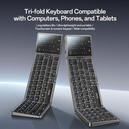 Yesido KB49 Wireless Three-fold Keyboard