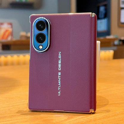 Electroplate Dual-Hinge Ultimate Design Phone Case, For Galaxy Z Fold8 5G, For Galaxy Z Fold8 Ultra 5G, For Galaxy Z Fold7 / W26