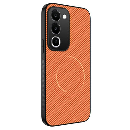 WANLONFENG TQ Series Magnetic Carbon Fiber Texture PC Hybrid TPU Phone Case, For Realme C100i / C100x 4G, For Realme C100 4G, For Realme P4 Power 5G