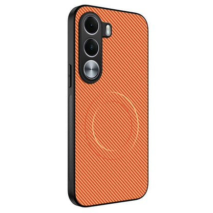 WANLONFENG TQ Series Magnetic Carbon Fiber Texture PC Hybrid TPU Phone Case, For Realme C100i / C100x 4G, For Realme C100 4G, For Realme P4 Power 5G
