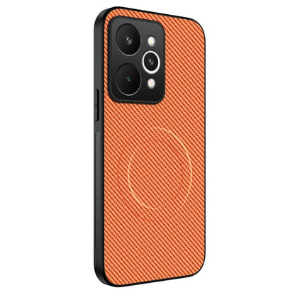 WANLONFENG TQ Series Magnetic Carbon Fiber Texture PC Hybrid TPU Phone Case, For Realme C100i / C100x 4G, For Realme C100 4G, For Realme P4 Power 5G