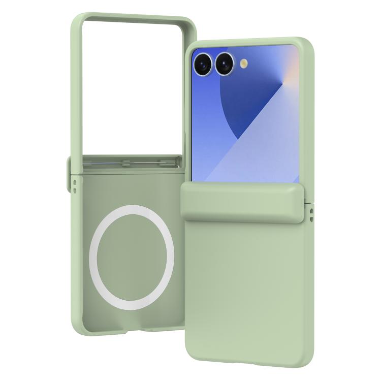 Skin Feel Hinge Magnetic Ring Phone Case, For Galaxy Z Flip8 5G, For Galaxy Z Flip7 5G