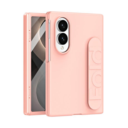 Skin Feel Elastic Wristband Hinge Phone Case, For Galaxy Z Fold8 5G