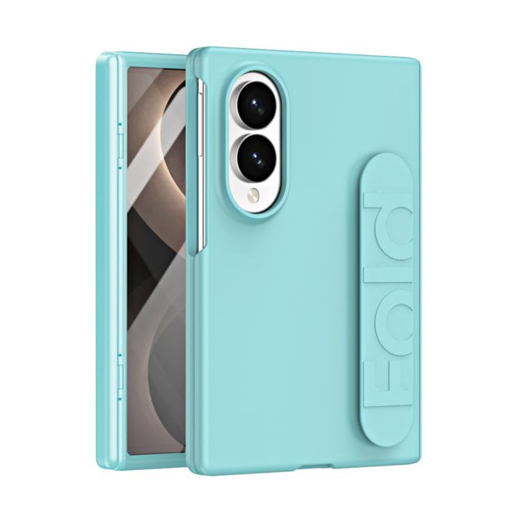 Skin Feel Elastic Wristband Hinge Integrated Film Phone Case, For Galaxy Z Fold8 5G