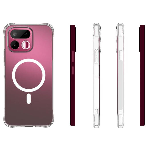 Big Hole Shockproof Non-slip Magnetic TPU Phone Case, For Realme 16T 5G