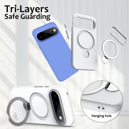 Gen1.5 Pivot Ring Holder TPU Hybrid PC Phone Case, For Google Pixel 11 Pro XL/10 Pro XL, For Google Pixel 11 / 11 Pro / 10 Pro