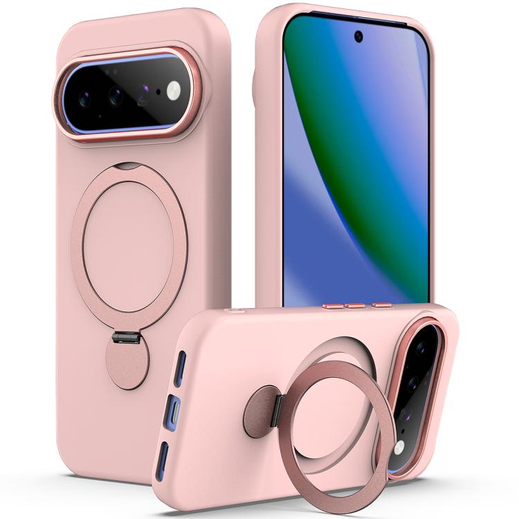 Gen1.5 Pivot Ring Holder TPU Hybrid PC Phone Case, For Google Pixel 11 Pro XL/10 Pro XL, For Google Pixel 11 / 11 Pro / 10 Pro
