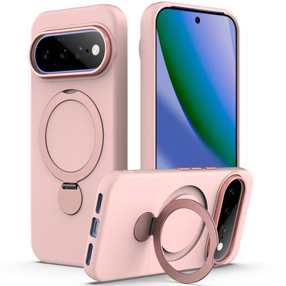 Gen1.5 Pivot Ring Holder TPU Hybrid PC Phone Case, For Google Pixel 11 Pro XL/10 Pro XL, For Google Pixel 11 / 11 Pro / 10 Pro