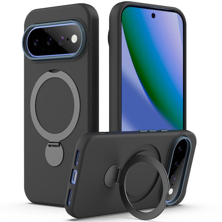 Gen1.5 Pivot Ring Holder TPU Hybrid PC Phone Case, For Google Pixel 11 Pro XL/10 Pro XL, For Google Pixel 11 / 11 Pro / 10 Pro