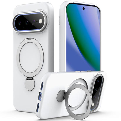 Gen1.5 Pivot Ring Holder TPU Hybrid PC Phone Case, For Google Pixel 11 Pro XL/10 Pro XL, For Google Pixel 11 / 11 Pro / 10 Pro