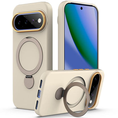 Gen1.5 Pivot Ring Holder TPU Hybrid PC Phone Case, For Google Pixel 11 Pro XL/10 Pro XL, For Google Pixel 11 / 11 Pro / 10 Pro